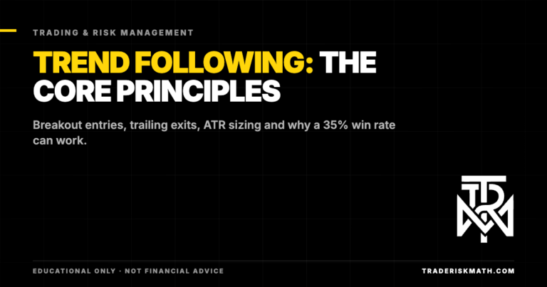 Trend Following: Core Principles, Rules and Examples