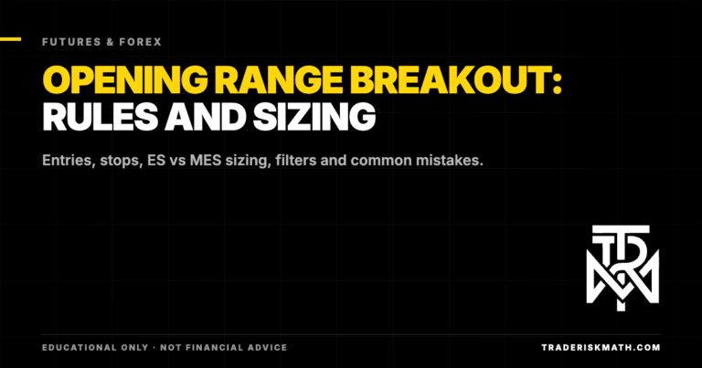 Opening Range Breakout (ORB): Rules, Stops and Examples