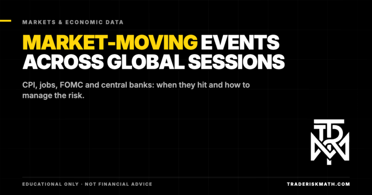 Market-Moving Events: CPI, Jobs, FOMC and Global Sessions