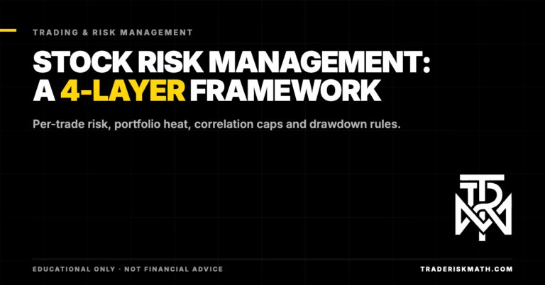 Stock risk management: a 4 layer framework