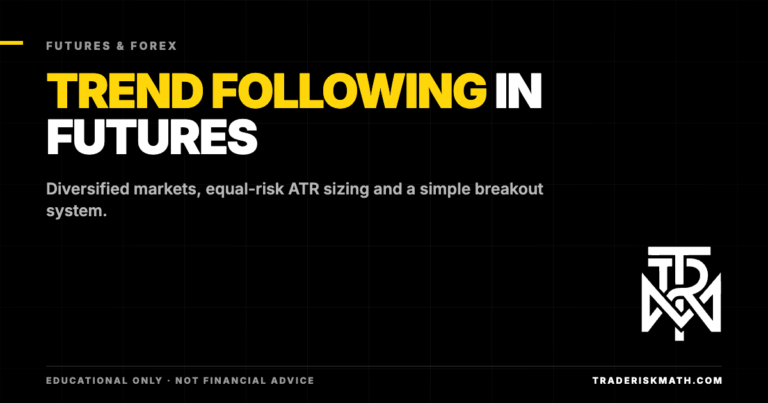 Trend following in futures